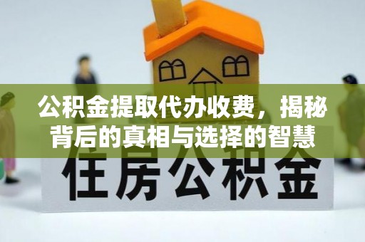 溪湖公积金提取代办收费，揭秘背后的真相与选择的智慧