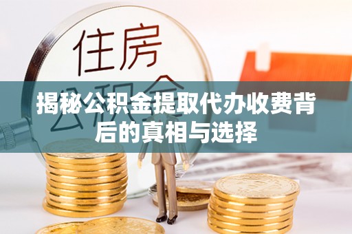 溪湖揭秘公积金提取代办收费背后的真相与选择