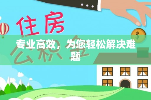 溪湖专业高效，为您轻松解决难题